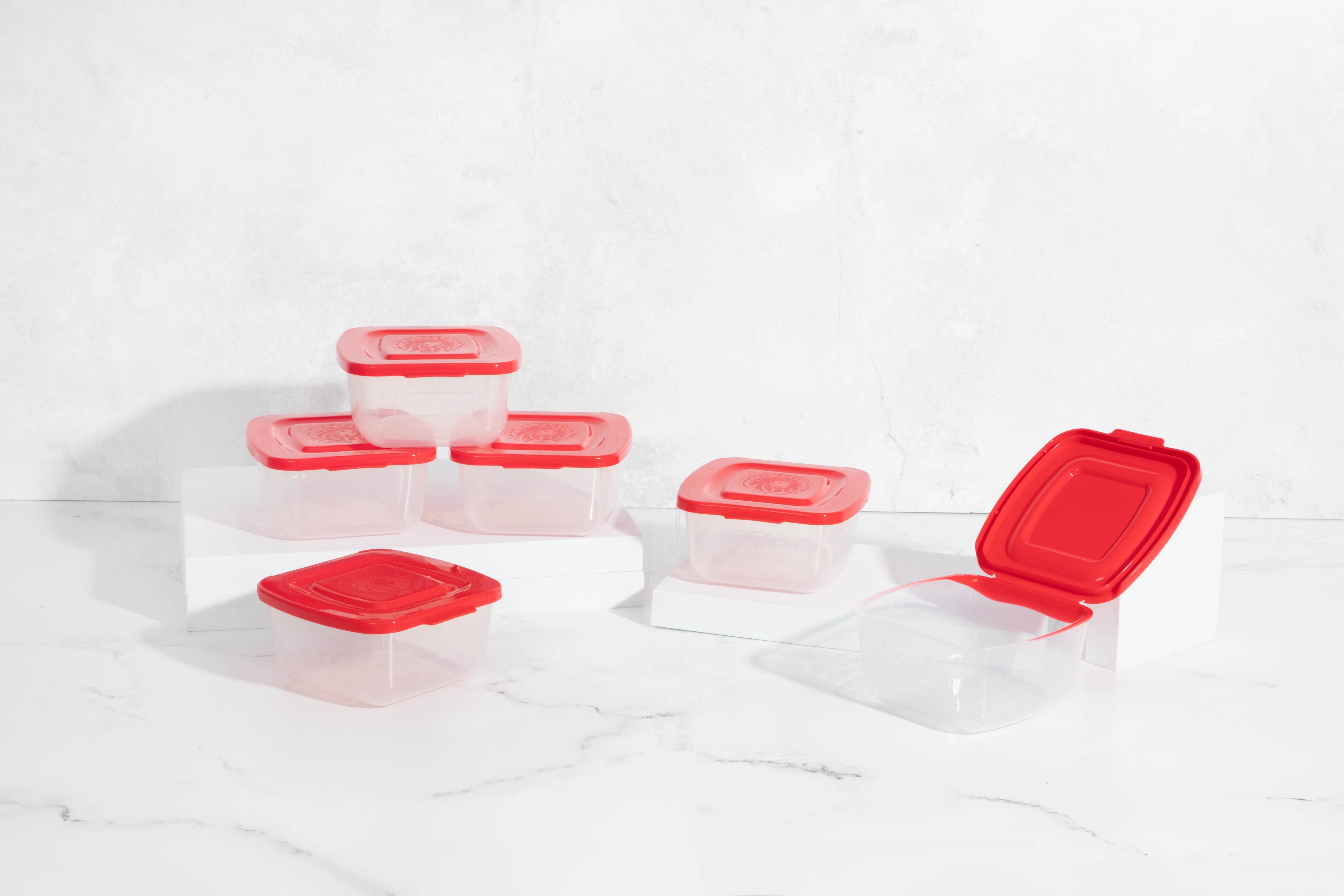 Set of 6 Food Storage Containers