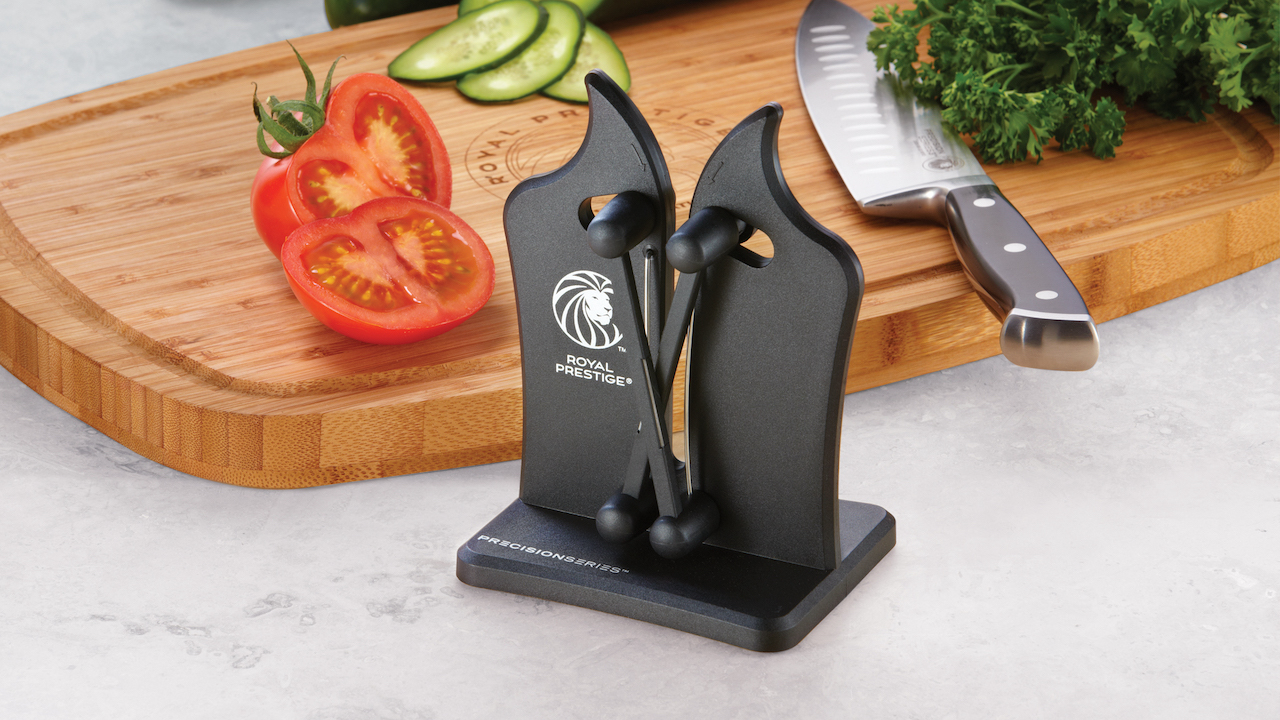 Royal Prestige® Knife Sharpener with Black Coating