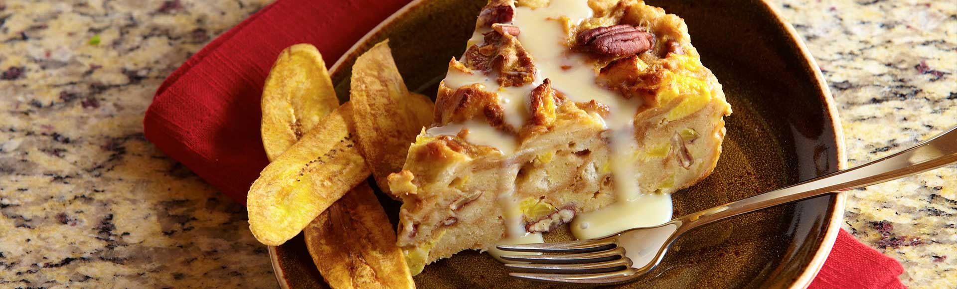 Sweet Plantain Pudding